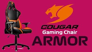 COUGARのゲーミングチェア、ARMORを組立てた結果…。