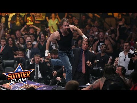 WWE Network: Roman Reigns & Dean Ambrose vs. Bray Wyatt & Luke Harper: SummerSlam 2015