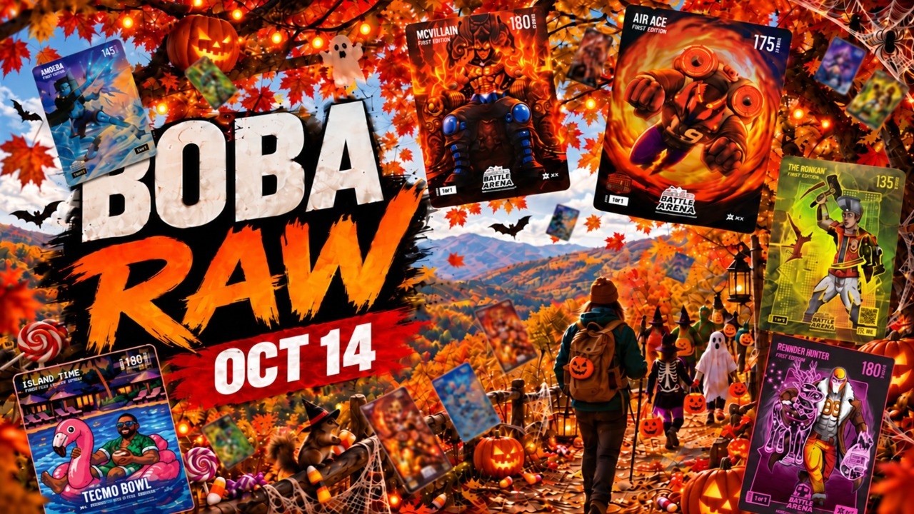 BOBA RAW - Wednesday Oct 14, 2026 📱