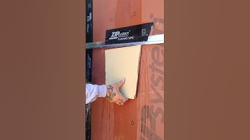 How We Flash Siding, Water Test! #shorts