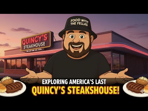 The LAST Quincy's Steakhouse in America Famous Yeast Rolls Steak Buffet Review