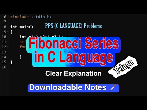 Fibonacci Series in C Language | What is a Fibonacci Series | PPS C Programming