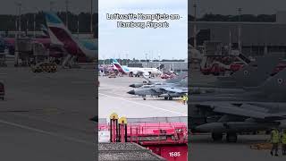 Luftwaffe Kampfjets am Hamburg Airport 🌪️ #bundeswehr #tornado #flughafen