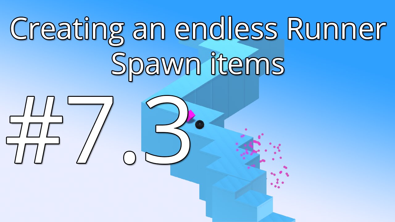 7.3 Unity 5 tutorial: Simple Endless Runner - Powerup score - YouTube