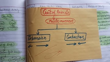 Gait of animals 🐍🐟 class 6