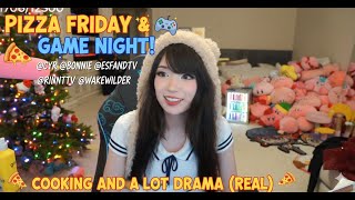 🍕⭐ @CYR @BONNIE @ESFANDTV @PHINTTV @RINLINLIN @WAKEWILDER 🍕⭐ COOKING AND A LOT OF DRAMA (REAL) 🍕⭐