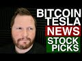 Tesla buys Bitcoin 1.5 billion - Monday Buys, ARKK, GME, DOGE