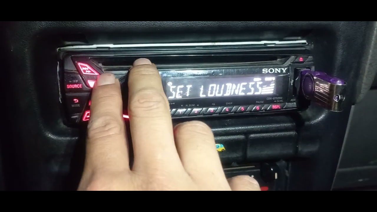 Ecualizar autostereo Sony Xplod , más ecualizador 