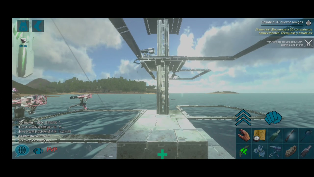 ARK MOBILE  SLEEPING BAG-ASIA-EASY-OFICIAL-PVCX- RIP BASE FOR HACKER TRIBE