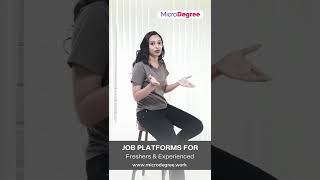 Job Platforms for Freshers & Experienced | MicroDegree ಕನ್ನಡ #shorts screenshot 4