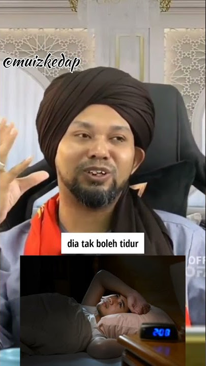 Ubat susah tidur - Ust Muhaizad