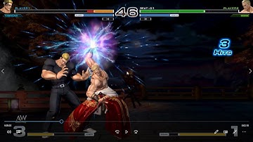 Yamazaki vs Geese Howard - The King of Fighters XIV Combos KOF 14