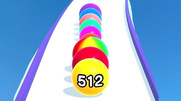 Ball Run 2048 - MAX LEVEL Gameplay Walkthrough All Levels (Android , IOS)