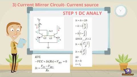 differential amplifier(CONSTANT CURRENT BJT)