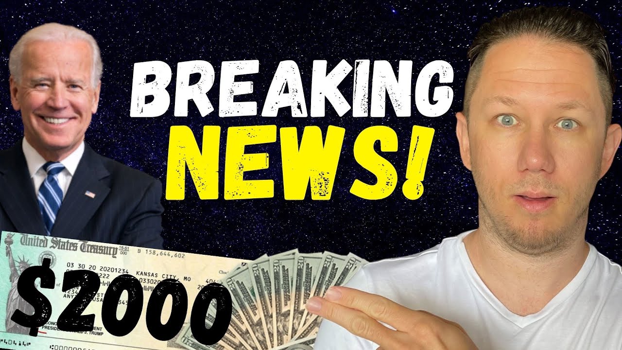 NEW Stimulus Package from Biden! $2000 Third Stimulus Check Update!