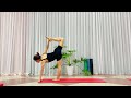 Morning Yoga [4K] Try On Yoga Pants | Leggings | Yoga Girl Ally Flexible