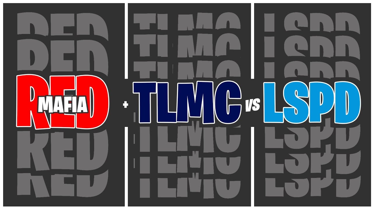 Red Mafia X TLMC Vs LSPD (GUN HEIST) HTRP