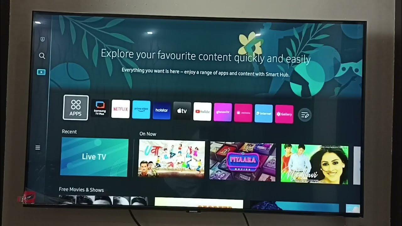 How to Delete Samsung TV Plus App and Channels in Samsung Tizen Smart TV YouTube