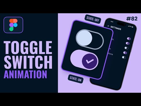 Toggle Switch Button Animation in Figma