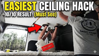 This One Cut Nearly Ruined Our Van Ceiling!