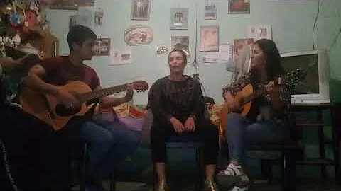 Regalo de mi cumpleaos... Barbara Gonzlez y hijos