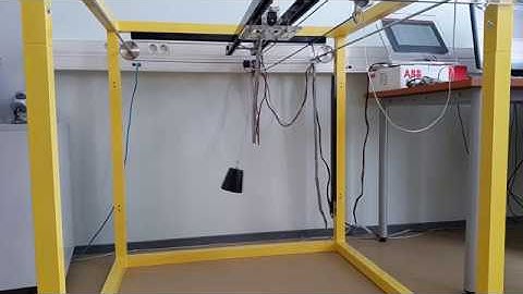 INTECO 3DCrane basic movement in laboratory conditions