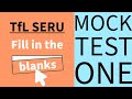 Tfl seru fill in the blanks with grammar rules explained  seru mock test 2023  seru training