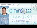 Día 12 Inauguración y Conferencia Magistral Congreso Internacional de Tec. en Refrigeración CITER&#39;22