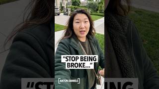 Asian woman says stop blaming capitalism for being poor, and stop buying things that don't matter 😳