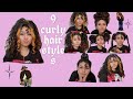 9 EASY CURLY HAIRSTYLES| 2c-3a edition