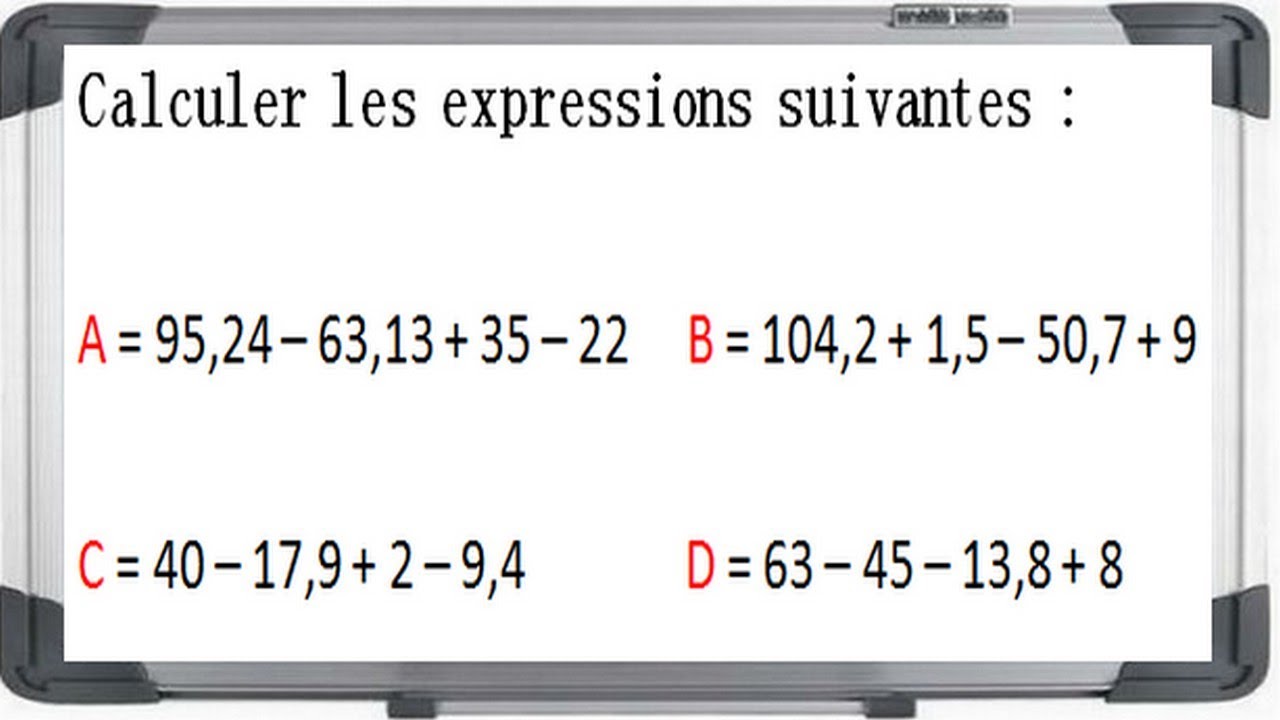 Maths 5ème - Les enchaînements d'opérations Exercice 3 - YouTube
