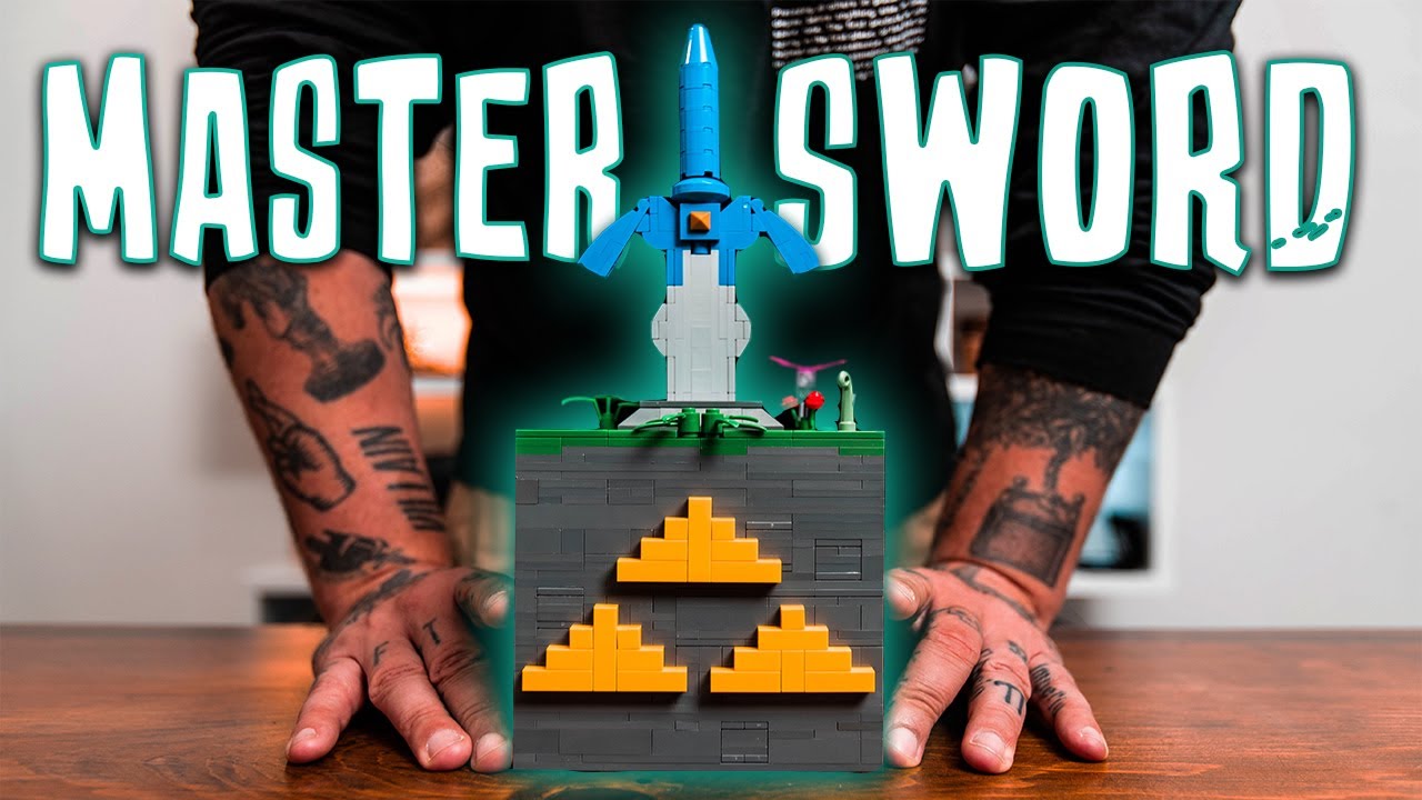 Fast Forward Building My Lego Zelda Puzzle Box The Sword Box Youtube