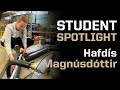 Purdue civil engineering spotlight  hafds magnsdttir