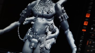 ZBrush Design - Dynamesh Techniques - PREVIEW