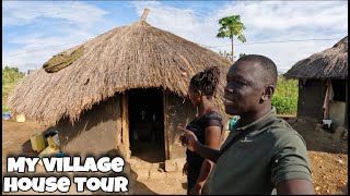 AFRICAN VILLAGE LIFE (inside my house tour)
