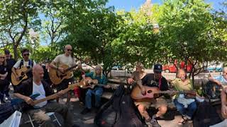Washington Square Park.  August 4, 2026.  Part 4 of 7.  This is a 360  degree video.
