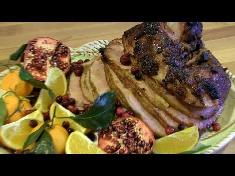 Maple Glazed Baked Ham Recipe