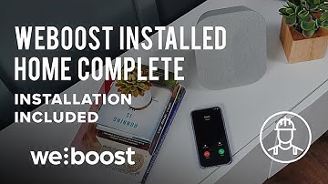 weBoost Installed | Home Complete – An Easier Solution for Weak Cell Signal