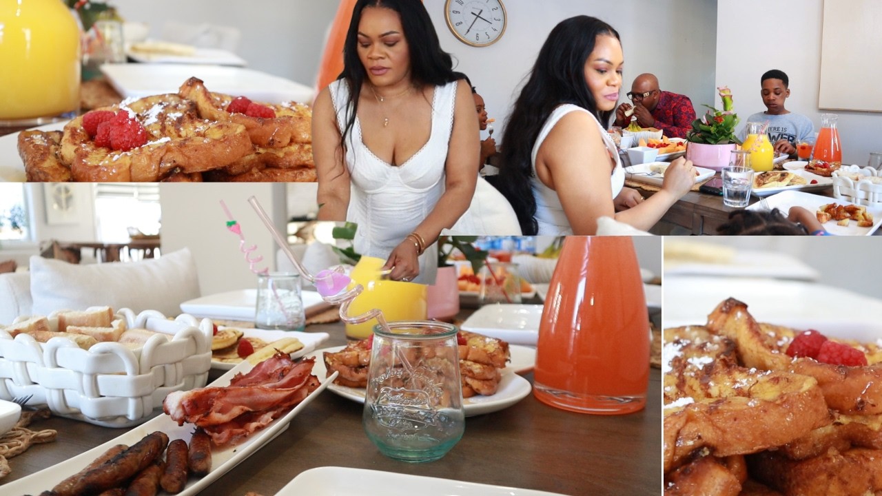 Idées  de brunch avec les recette très facile| Saint-Valentin en famille| Notre vie de famille