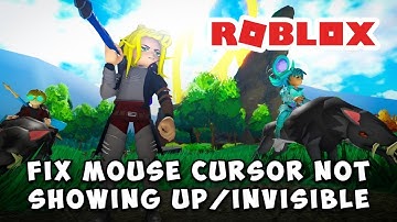 How to Fix Mouse Cursor Not Showing/Invisible in Roblox