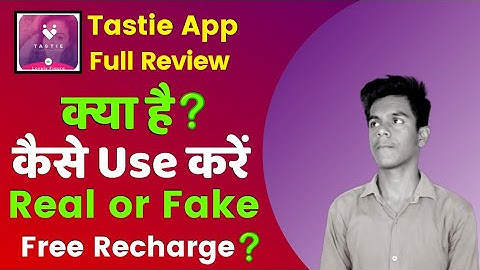 Tastie App Kaise Use Kare - Tastie App Free Coins? - Tastie App Review - Tastie App - Tastie
