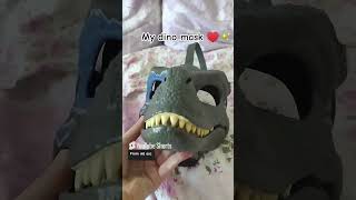 Aa My Selfmade Cardboard Dinomask T-T