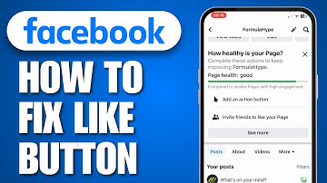 How To Fix Like Button On Facebook Page (2025)