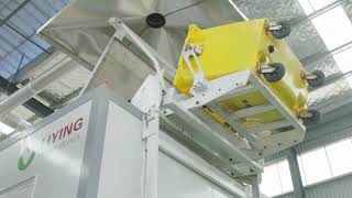 Medical waste disposal with Microwave Disinfection
