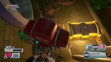 Plants vs Zombies GW2 how to get outside of the map