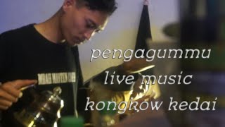 Pengagummu - live in kongkow kedai temanggung || melody band (official music video)