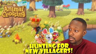 *MORE* Villager Hunting for New Villagers! | Animal Crossing New Horizons