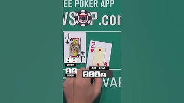 watching this poker hand made me SICK 🤢 #shorts #poker