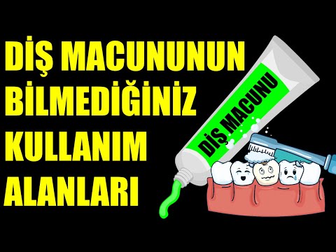 DİŞ MACUNUNUN HİÇ BİLMEDİĞİNİZ KULLANIM ALANLARI