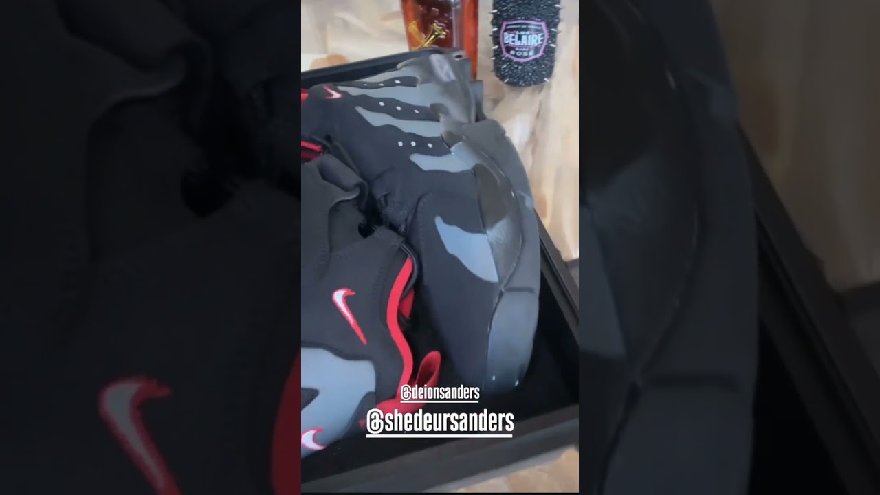 Рик Росс благодарит Дион и Шедера Сандерса за отправку кроссовок Nike Air DT Max 96 Falcons 